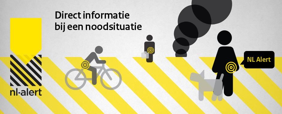 NL-Alert: direct informatie bij een noodsituatie