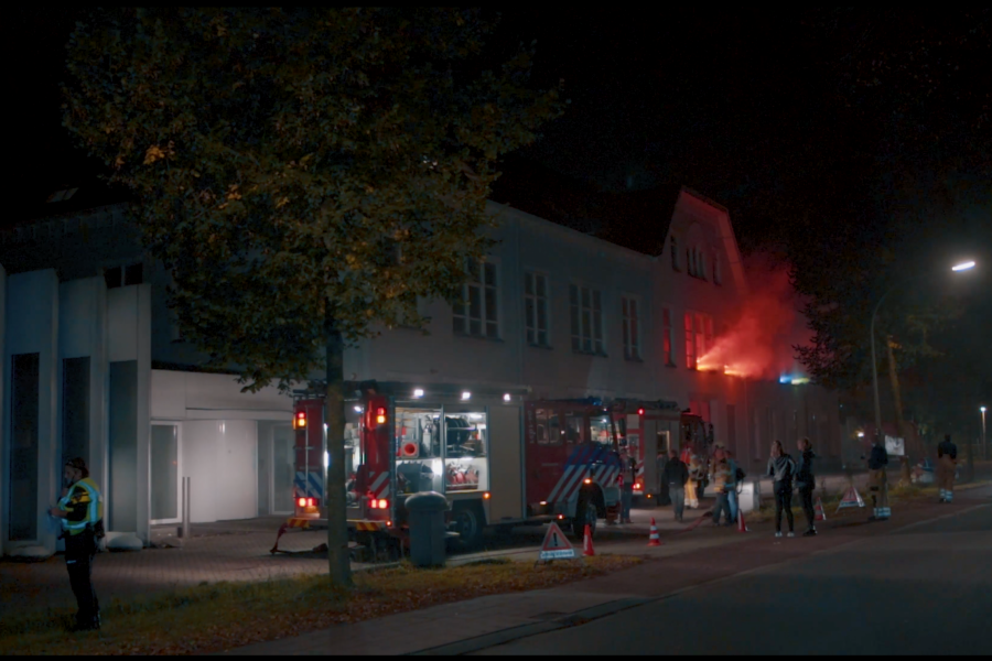 brandweer oefening