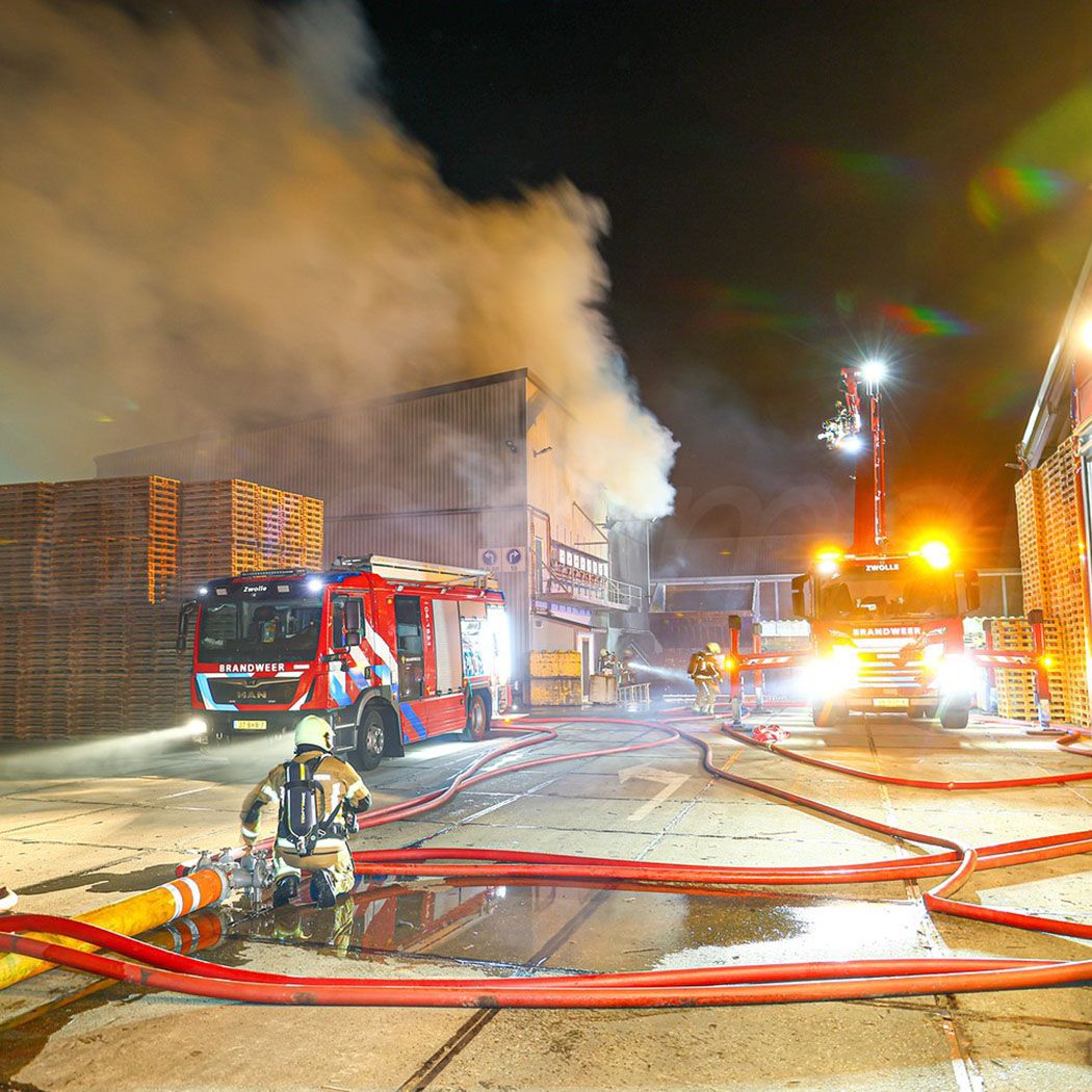 27 januari - Grote brand Foresco Hasselt