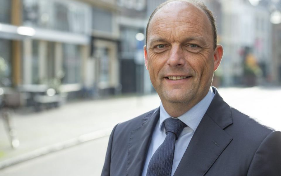 burgemeester Snijders van de gemeente Zwolle