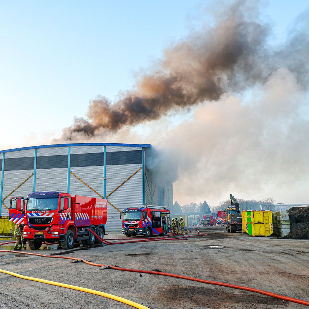 Grote brand in Balkbrug op 9 maart