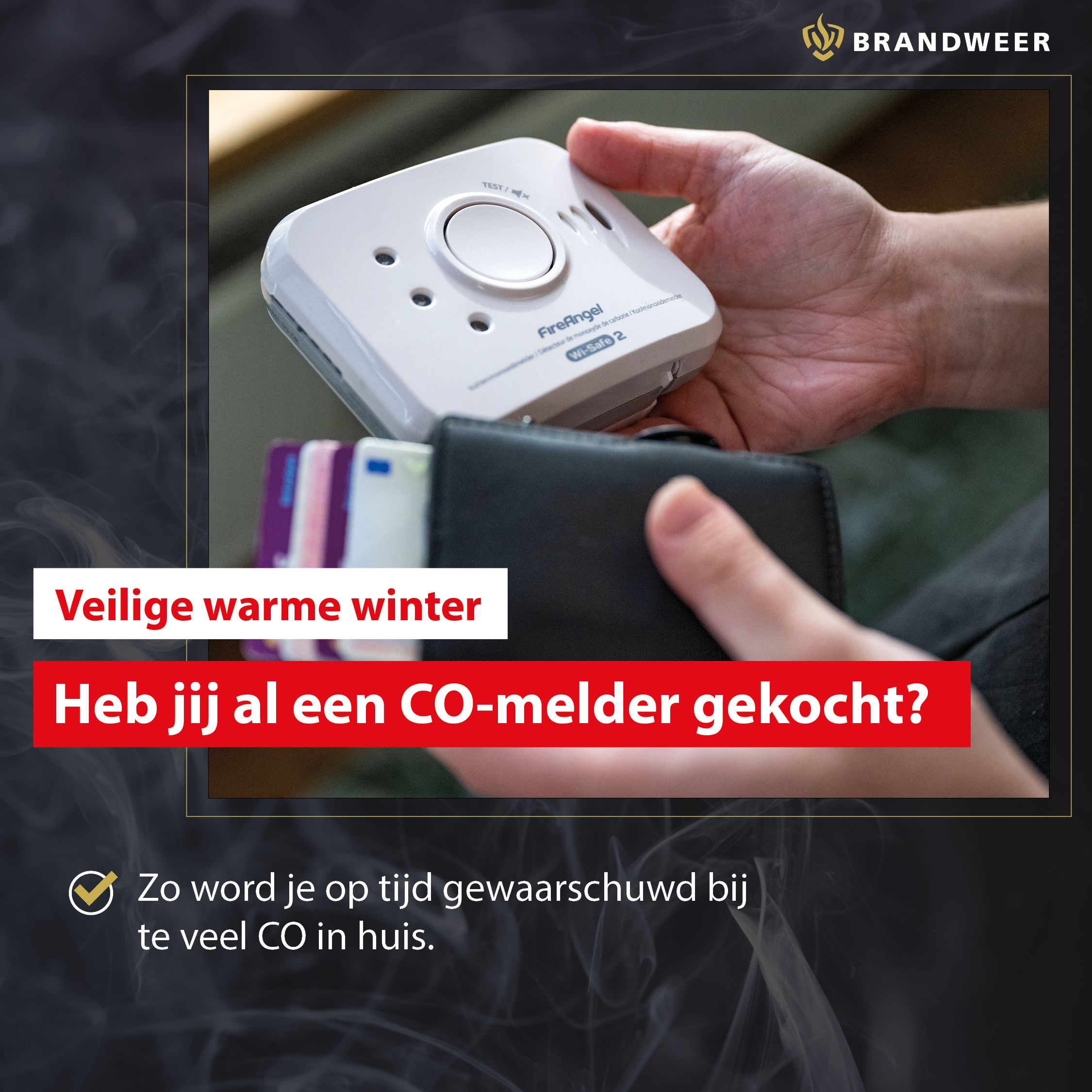 Tijdlijn CO melder kopen