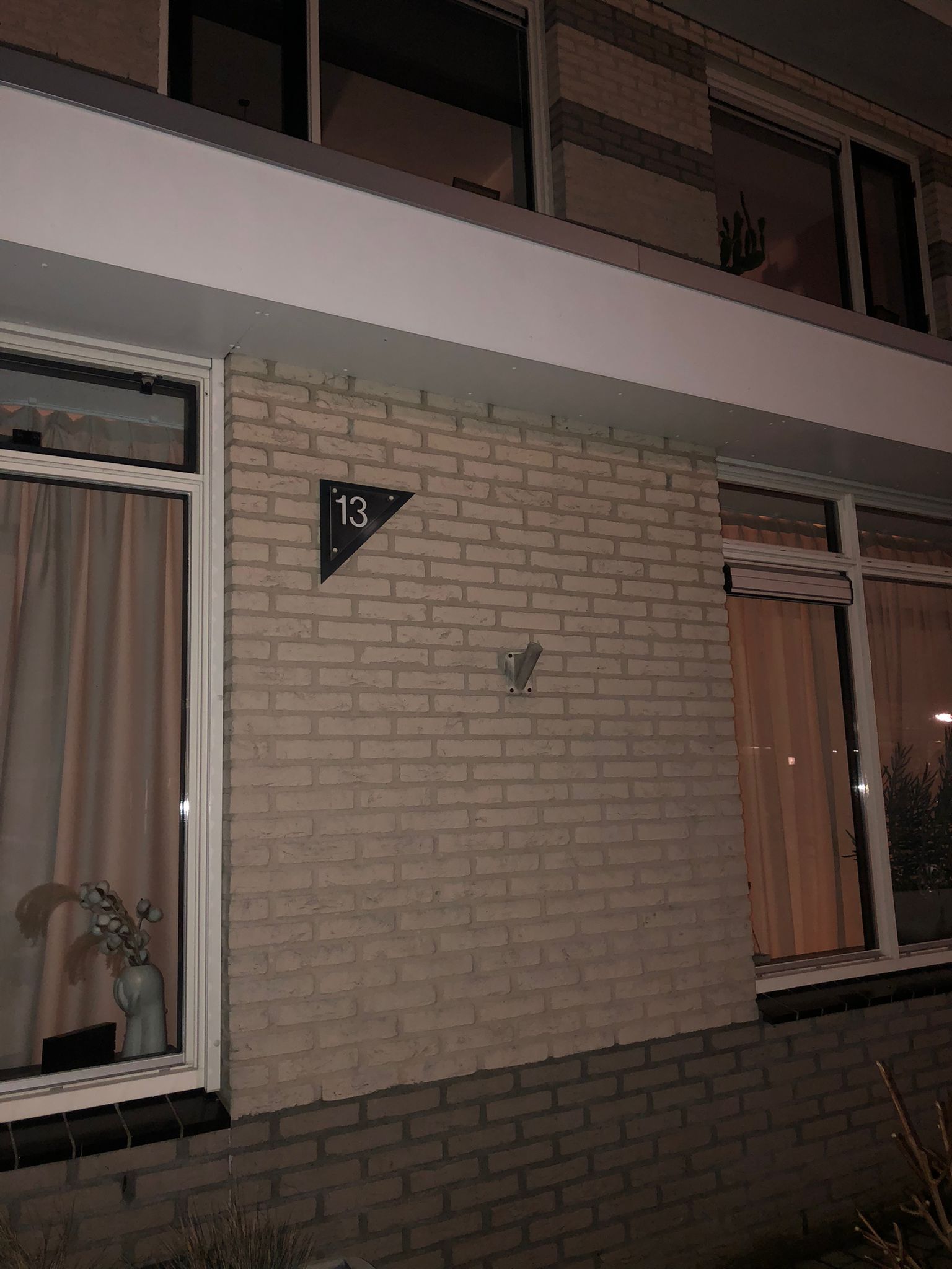 Huisnummer goed zichtbaar