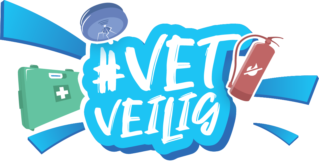 Logo #VetVeilig the Game