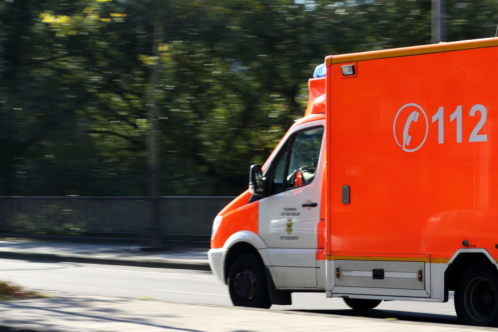 oranje ambulance