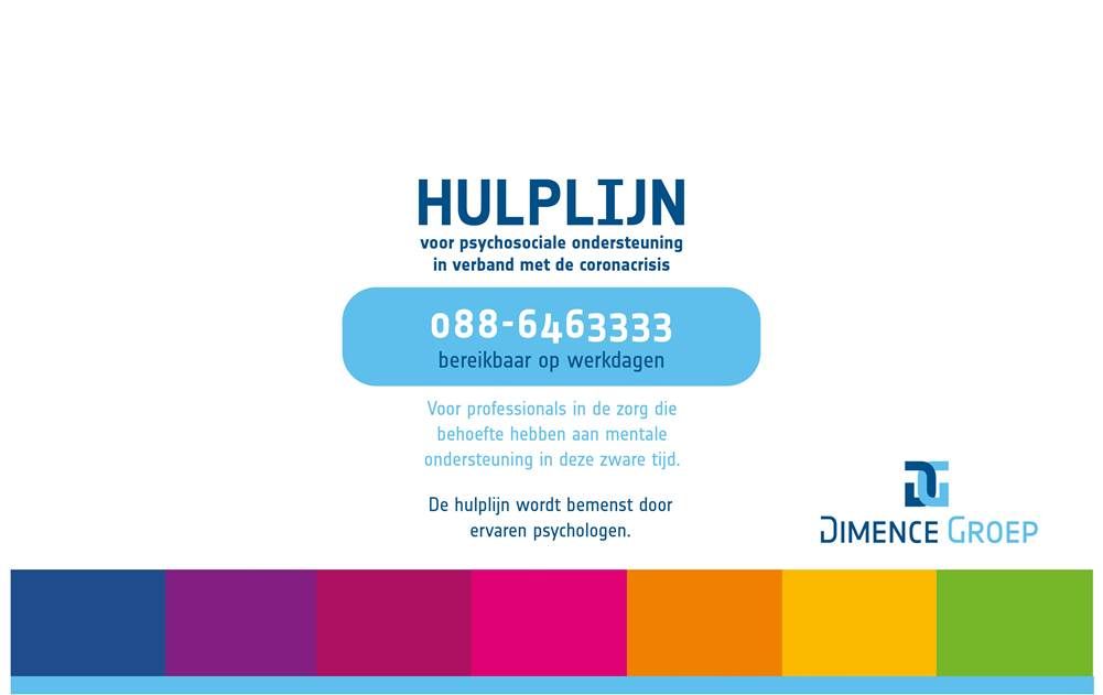 Hulplijn voor zorgprofessionals