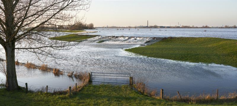 Hoog water IJsselland 2018
